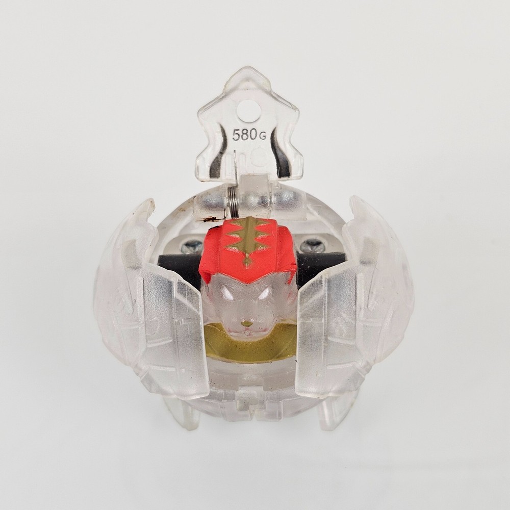 Bakugan B2 (NOT B1) Translucent Tigrerra 580G Clear Battle Brawlers Rare