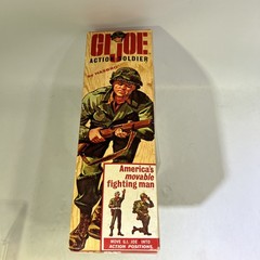 G.I. Joe Action Soldier 1964 Hasbro 7500 Original With Access & Original Box #ML