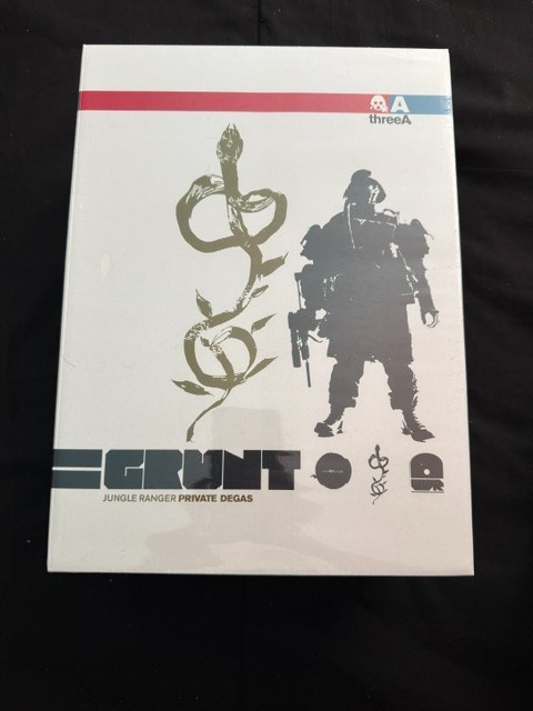Three A WWR Grunt Jungle Ranger “Private Degas” Ashley Wood New /Sealed $369