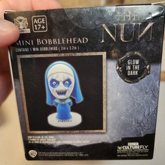 CultureFly The Exorcist & The Nun Glow In The Dark Mini Bobblehead Set 2024 NEW