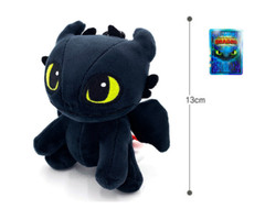 HOW to TRAIN YOUR DRAGON Plush SITTING Keyring Bag Charm Clip 13Hcm Dream Works