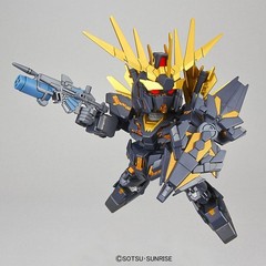 SD EX-Standard RX-0 Unicorn Gundam Banshee Norn (Destroy) Model Kit, Dark Gra…