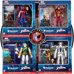 IN HAND! Marvel Legends Magic the Gathering SPIDER-MAN 6″ Hasbro Figure Set of 4