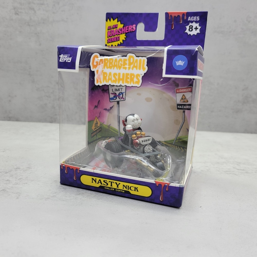 Topps Garbage Pail Kids Krashers Chiller Coffin Nasty Nick [Minor BOX DAMAGE]