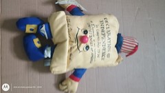 Vintage Polyester Plush By Toy Network 1970’s Declaration of Independence