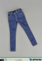 ZYTOYS ZY5012 1/6 Female Blue shirt & Jeans Pants Suit For 12″Figure Body