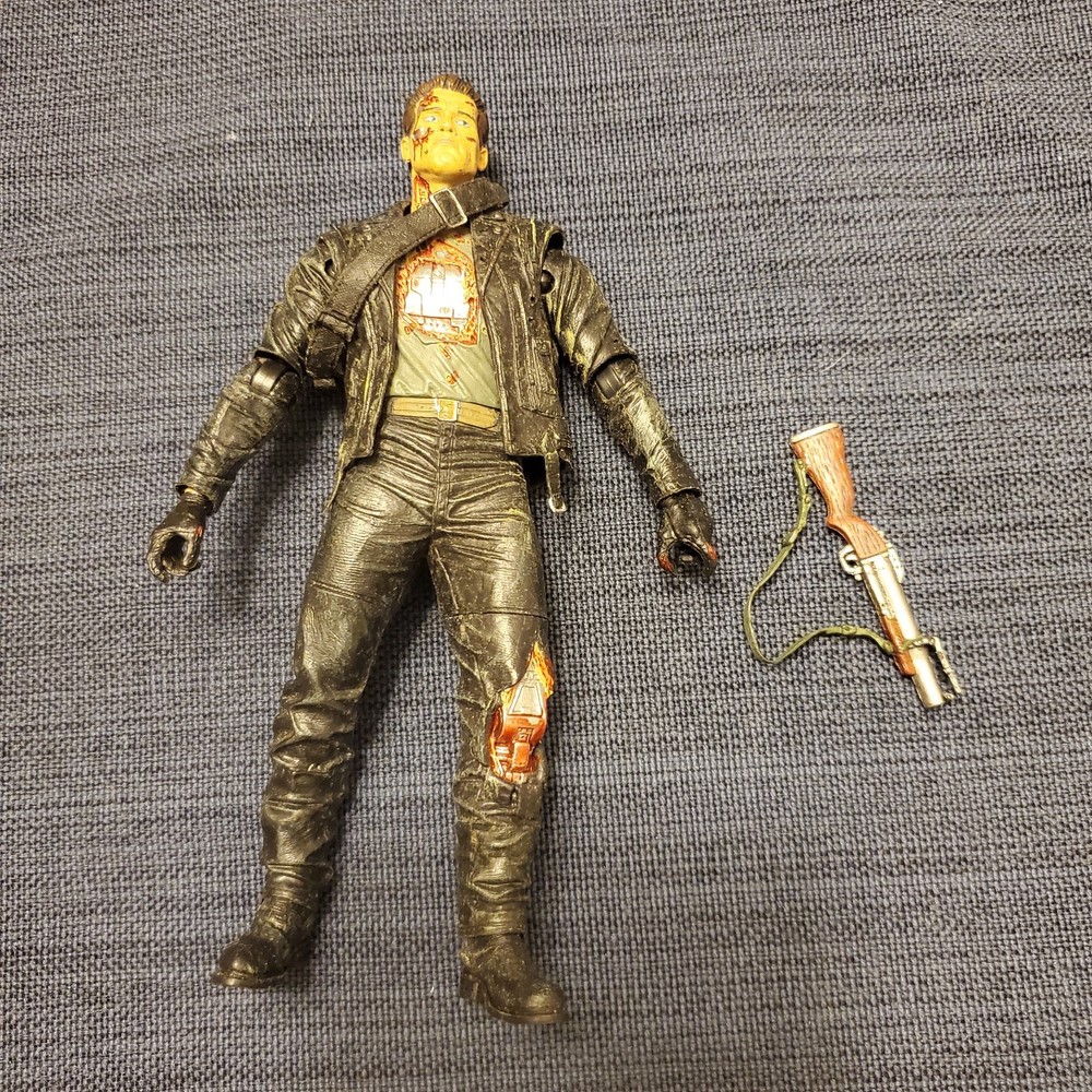 NECA 2012 T-800 Steel Mill (Terminator 2) Arnold Schwarzenegger Loose Figure