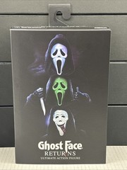 NECA Ultimate Ghost Face Returns New 2026 Scary Movie Scream Figure Ghostface