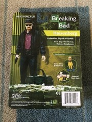 Breaking Bad Walter White Blue Hazmat Exclusive Figures