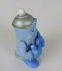 The CAN CREW Urban Spray Cans West Blue figurine collectible retired 1.5″