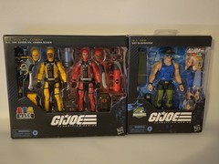 G.I. Joe Classified MASS Diver Vs Cobra Divers 2 pack & Sgt Slaughter Lot