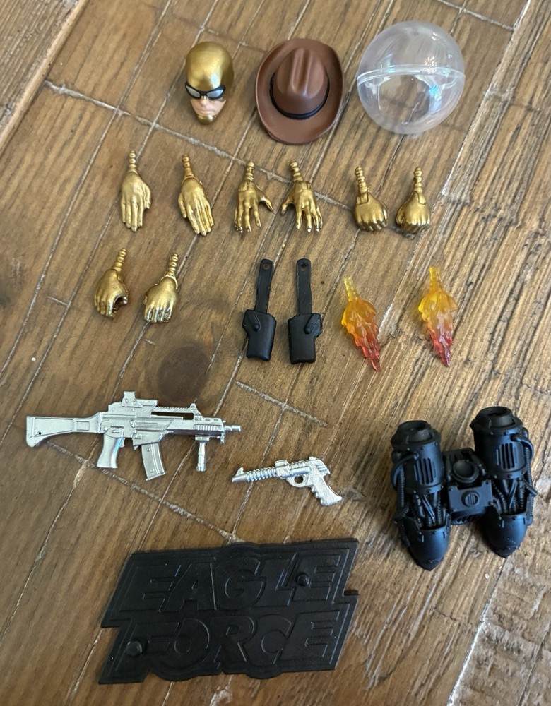 Fresh Monkey Fiction Eagle Force Accessories Kit 19 Pcs Brand New