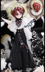 9Pcs Paradox World 18.2cm/7.1″ Bjd Doll Dressable Action Figures Official All In