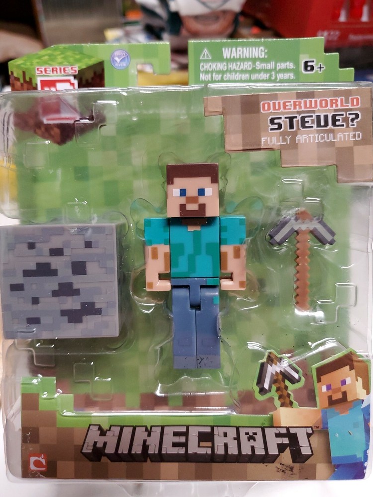 New! Minecraft Overworld “Steve?” Series 1 (Ages 6+)