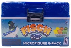 Fisch Microfigure Mystery 4-Pack [4 Surprise Figures & 1 DLC Included!]
