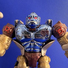 97 Transformers Beast Wars Transmetals Optimus Primal Figure Vintage Hasbro Mace