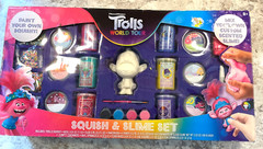 Dreamworks Trolls World Tour Squish & Slime Set New In Box Make Your Own Squishy
