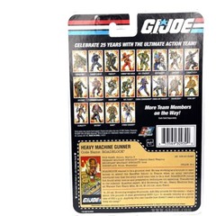 GI JOE Roadblock Heavy Machine Gunner Cartoon Series Vintage 2007 Buy It Now