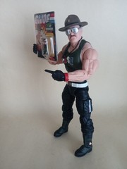 Custom G.I. Joe 6″ loose Classified Sgt. Slaughter 1986 mail-away deco wrestler