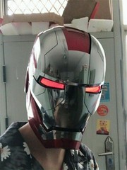 IN US AUTOKING Iron Man MK5 1:1 Helmet Wearable Voice-control Mask Cosplay Gift