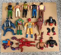 Vintage 80’s action figure lot – bundle – Vintage toys – collectible action figs