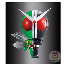 Tamashii Nations Chibi-Arts Kamen Rider W Cyclone Joker Figure 100mm New