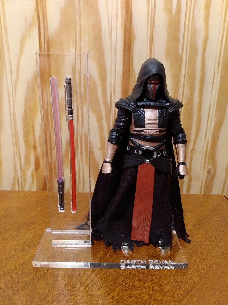 Black Series 6′ Darth Revan Acrylic Base Set *No Action Figure Included*