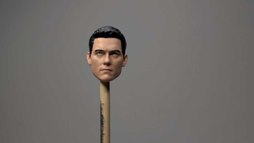 1:12 custom painted Tom Cruise, Ethan Hunt, Maverick, Top Gun, MI, head sculpt