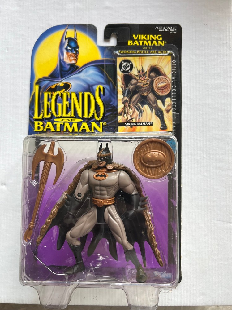 LEGENDS OF BATMAN VIKING batman MIP MOC 1995 626