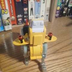 Voltron Yellow Lion Die Cast Metal W/ Head 1981 Bandai Taiwan Golion