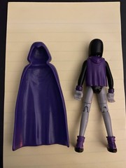 2004 Bandai Teen Titans GO! Raven 3.5” Figure Rare