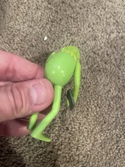 Kermit the Frog Action Figure from the Muppets Take Hollywood
