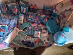 Disney Pixar Finding Dory Dory & Nemo Multicolor Plastic Set w/ LED Night Light
