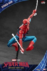 zd toys SPIDER-MAN new red and blue suit brand new day action figure ship August