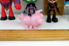 Teen Titans GO! 3-3.5” DC Comic Lotx6 Trigon, Beast Boy, Silky, Cyborg & Thunder