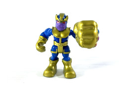 Playskool Marvel Super Hero Adventures Power Up Thanos & Black Widow Figures