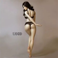 1:6 UANDD Female Action Figure Game Ver. PH Suntan Skin 12″ Body No Finger Bone