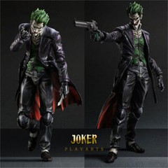 Arkham Origins Joker Play Arts KAI PVC 11″ Action Figure Model Statue Toy Boxed