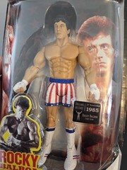 ROCKY IV: Balboa Fight Gear-Sylvester Stallone MOC 2007 JAKKS Pacific Boxing WWE