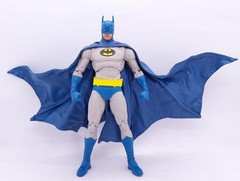SU-MF-C-KF: Custom Blue Wired Cape for McFarlane Knightfall Batman