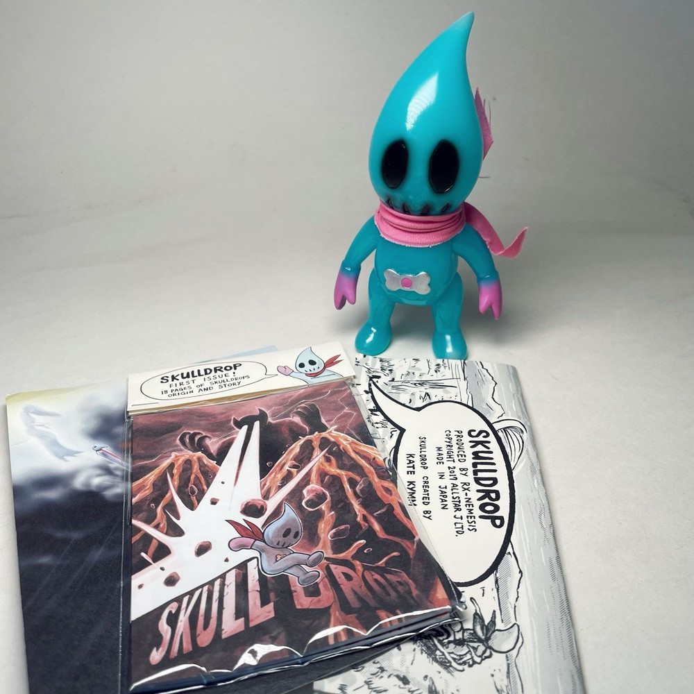 RX-NEMESIS skull drop Sofubi Figure Realhead