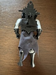 Batman Action Figure Gray/Black/Yellow Suit, Plastic w/ Fabric Cape