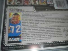 100% Complete 1986 The Fridge Mail Away Figure G.I. GI Joe 3.75 ARAH *RECARDED*