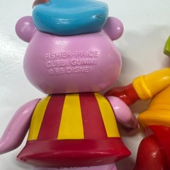 Vintage Fisher Price Gummi Bears Action Figure Poseable Lot 1985 Disney