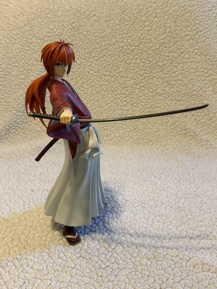 Bandai Ichibansho KENSHIN HIMURA Drawn Sword PVC Statue figure (New, Read)