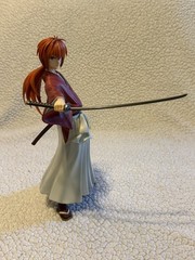 Bandai Ichibansho KENSHIN HIMURA Drawn Sword PVC Statue figure (New, Read)