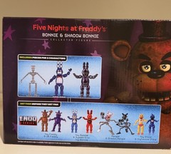 Jazwares Five Nights at Freddy’s Endo Classic Bonnie and Shadow Bonnie IN HAND