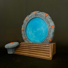 Stargate for 3.75 IN (1:18) Figure Diorama (Painted)