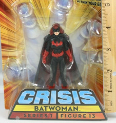 MATTEL DC UNIVERSE CRISIS SERIES 1 BATWOMAN 4″ ACTION FIGURE #13 2008 NEW SEALED