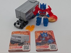 Transformers Blokees Defender 5 Brilliant Optimus Prime w/ Trailer Mode 2-Pack